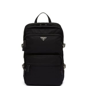 Prada Re-Nylon Saffiano leather backpack