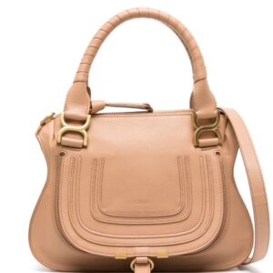 Chloé small Marcie leather tote bag
