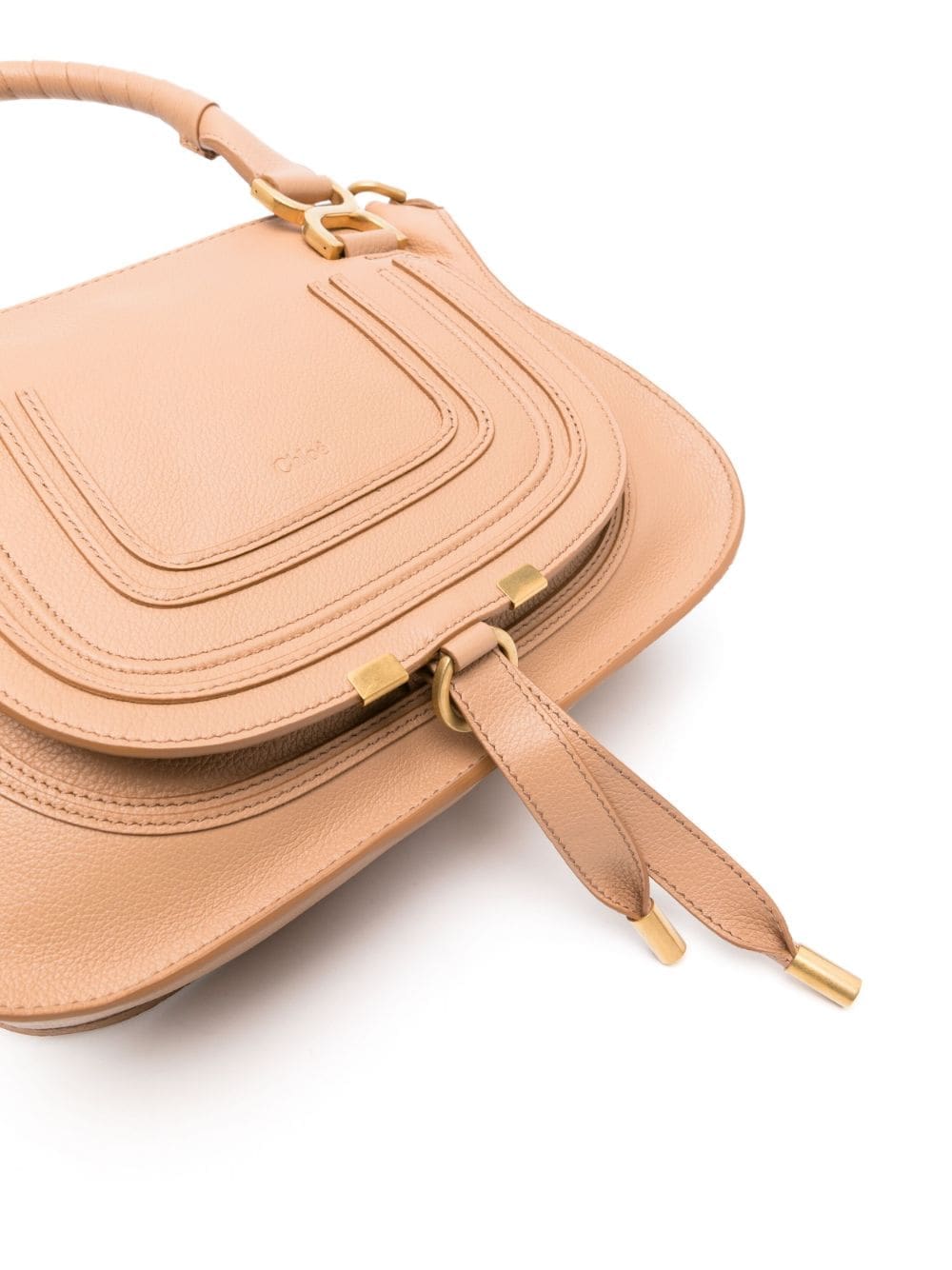 Chloé small Marcie leather tote bag - Image 4