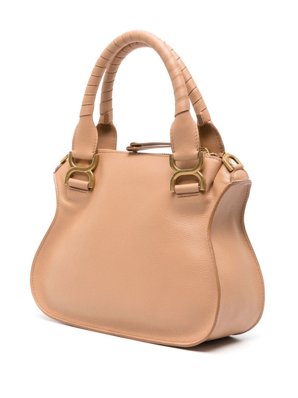 Chloé small Marcie leather tote bag - Image 3