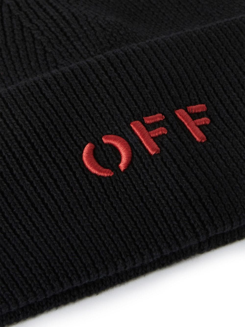 Off-White 2024 Lunar New Year logo-embroidered beanie - Image 2