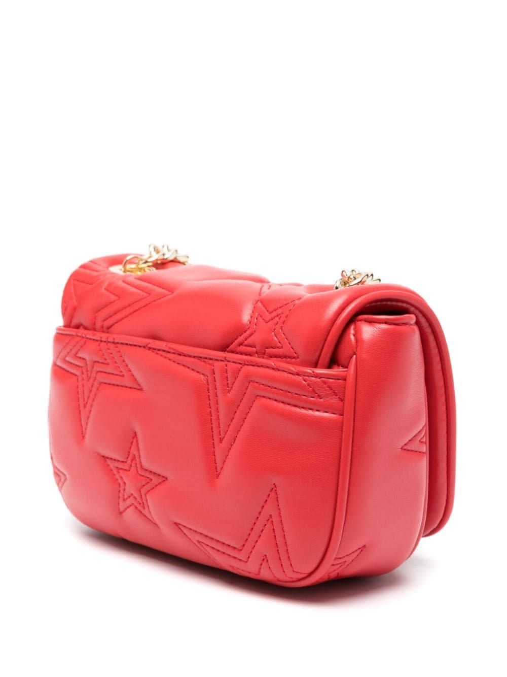 Versace Jeans Couture star-embroidered quilted shoulder bag - Image 3