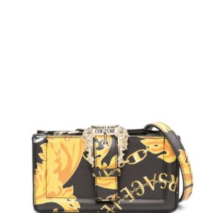 Versace Jeans Couture baroque-buckle crossbody bag