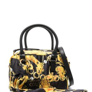 Versace Jeans Couture baroque-print tote bag