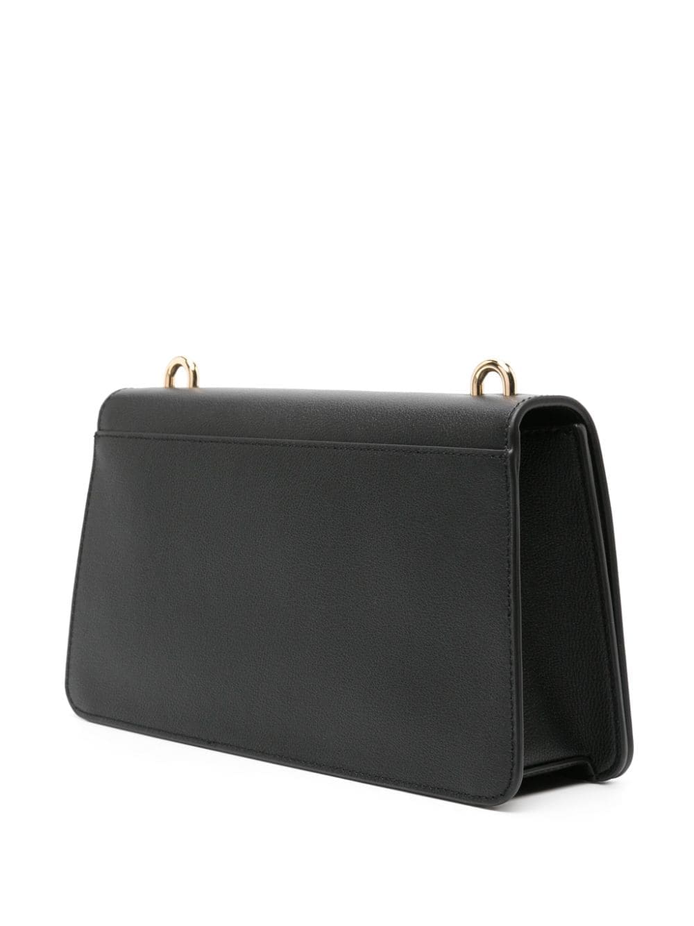 Love Moschino logo-plaque leather shoulder bag - Image 3