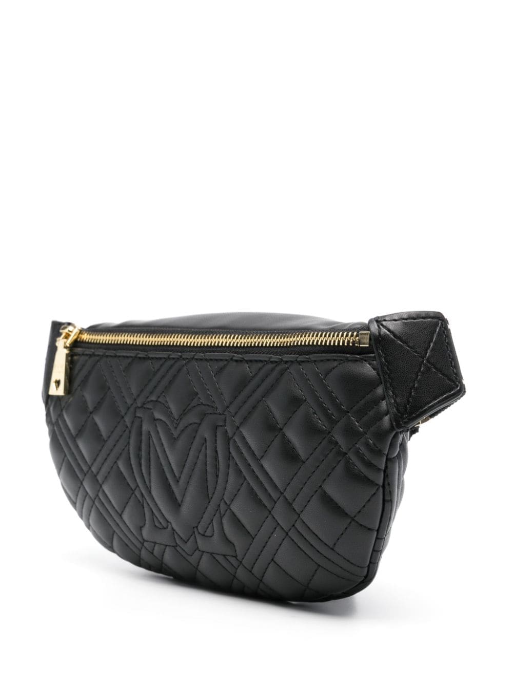 Love Moschino logo-plaque belt bag - Image 2