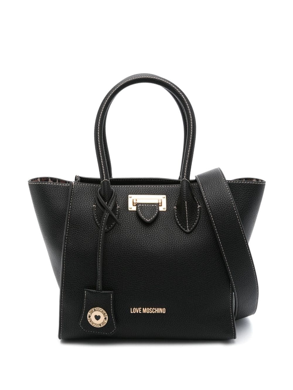 Love Moschino logo-lettering tote bag