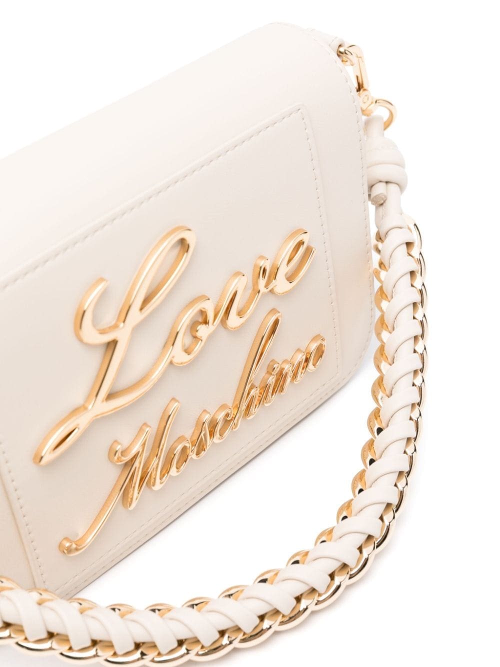Love Moschino logo-lettering shoulder bag - Image 3