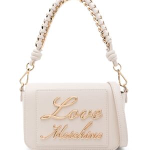 Love Moschino logo-lettering shoulder bag