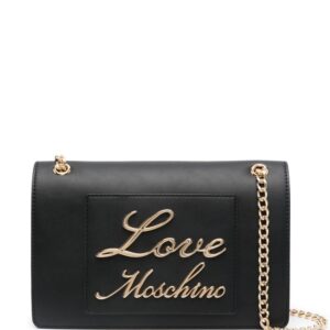 Love Moschino logo-lettering shoulder bag
