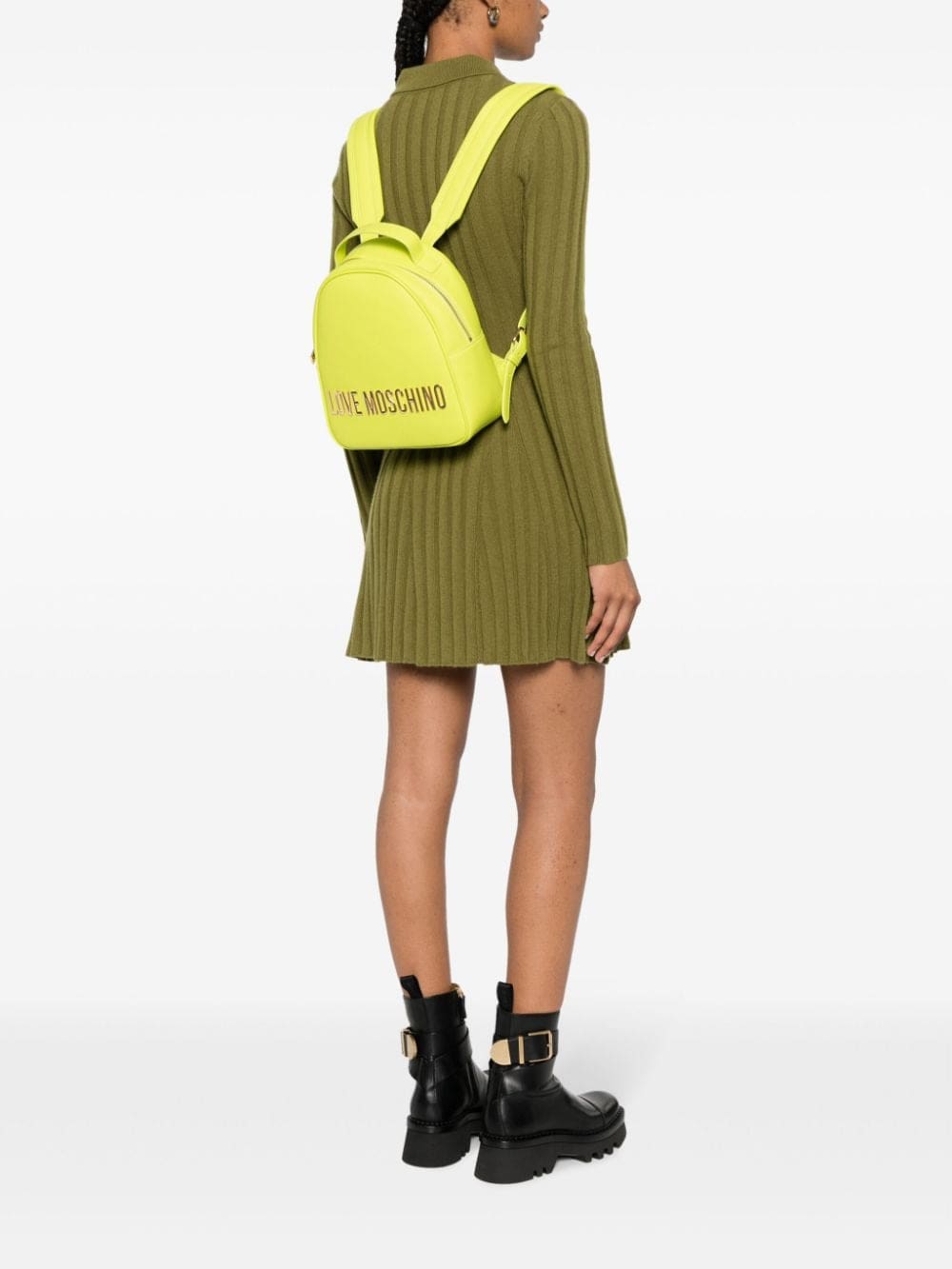 Love Moschino logo-lettering backpack - Image 2