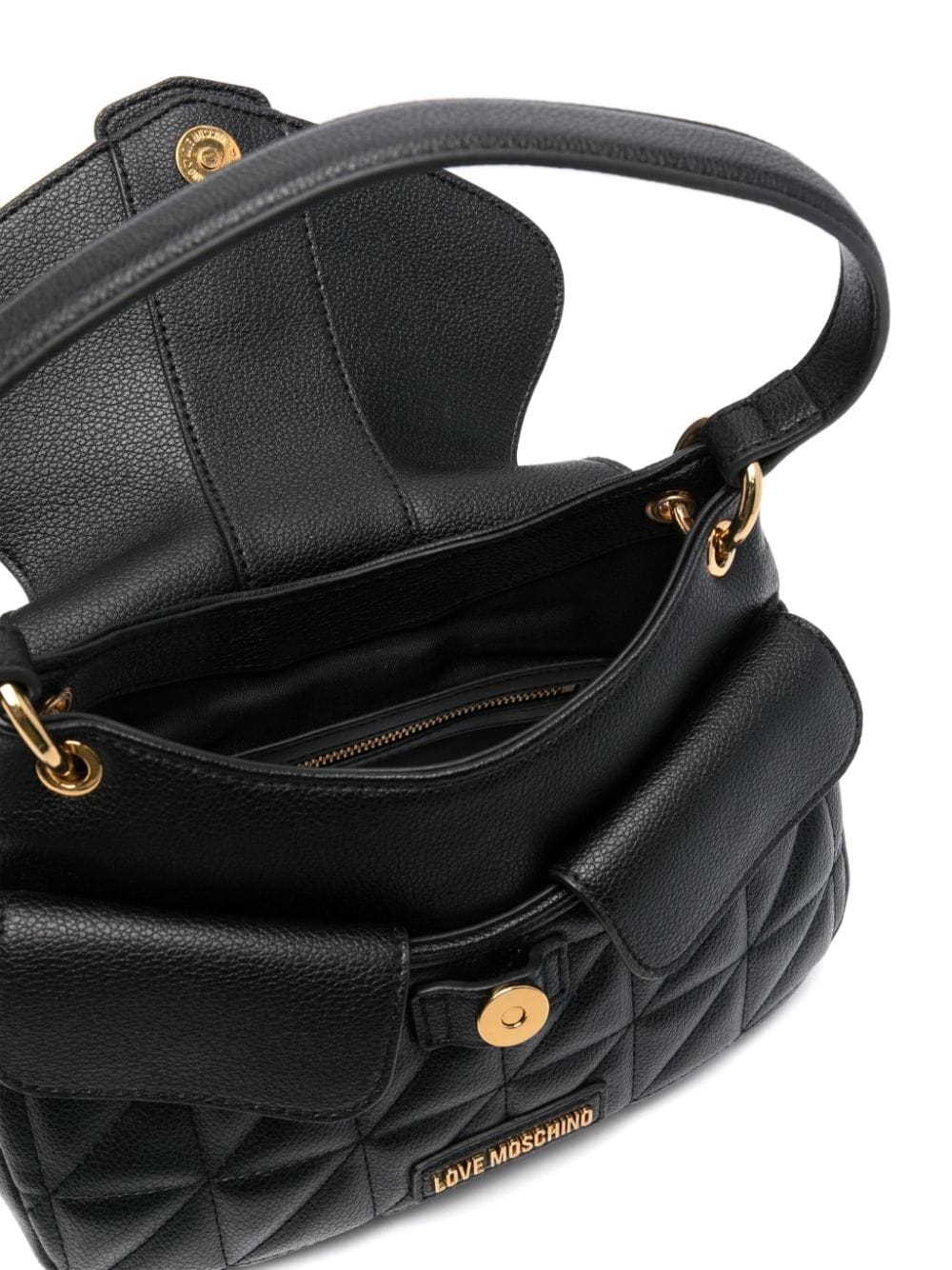 Love Moschino logo-lettering tote bag - Image 4