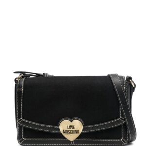 Love Moschino logo-patch shoulder bag