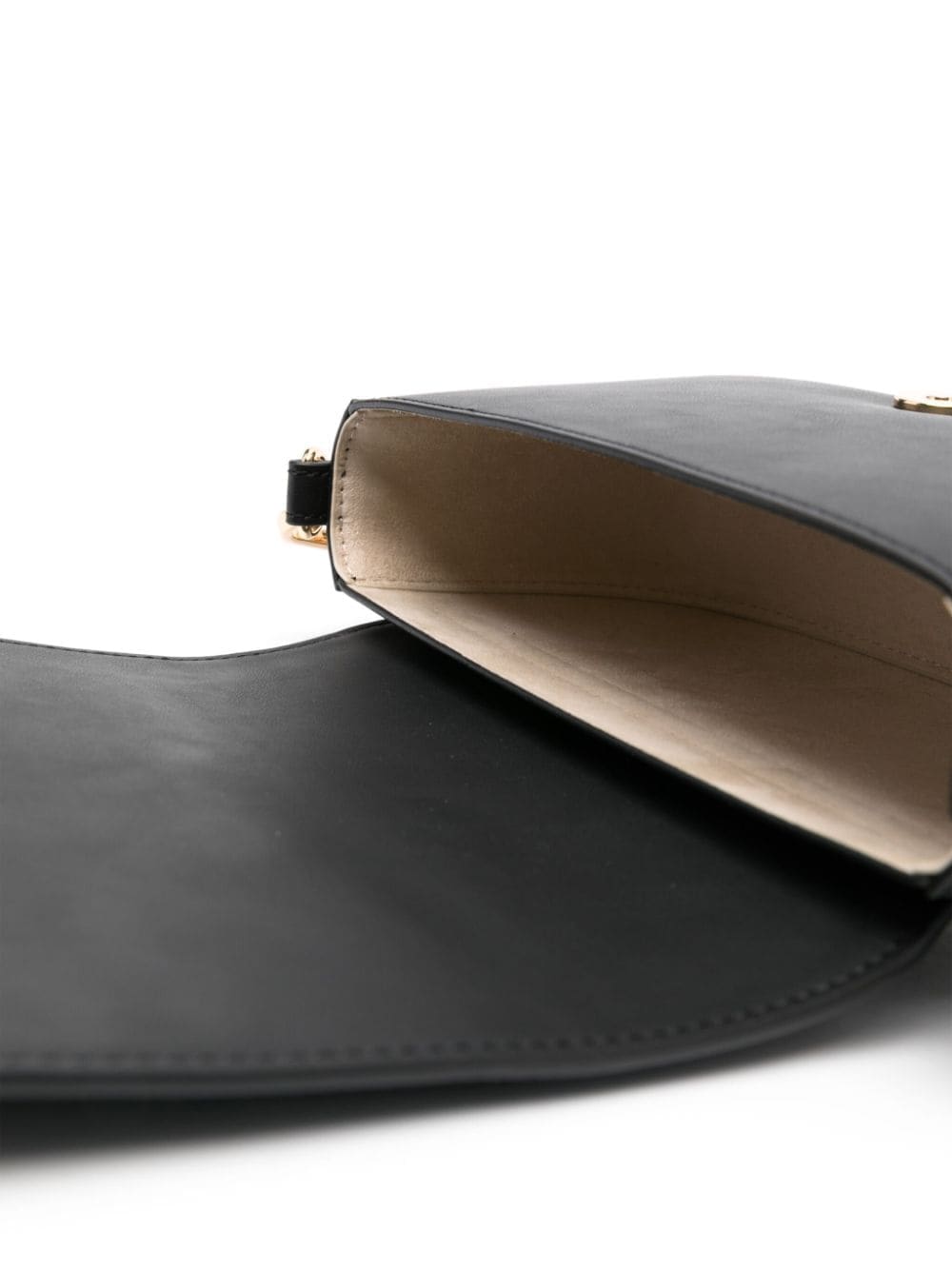 Love Moschino logo plaque shoulder bag - Image 4