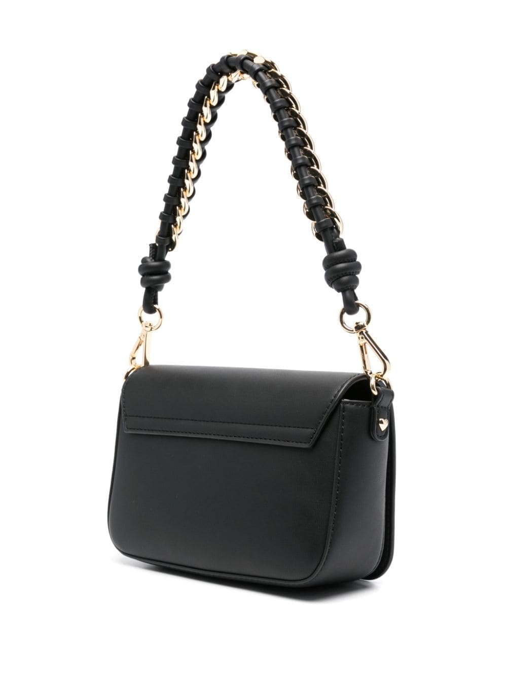 Love Moschino logo plaque shoulder bag - Image 2