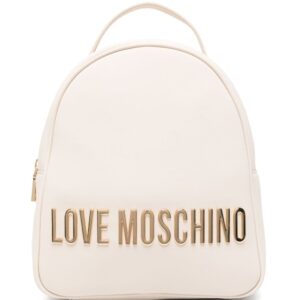 Love Moschino logo-lettering backpack