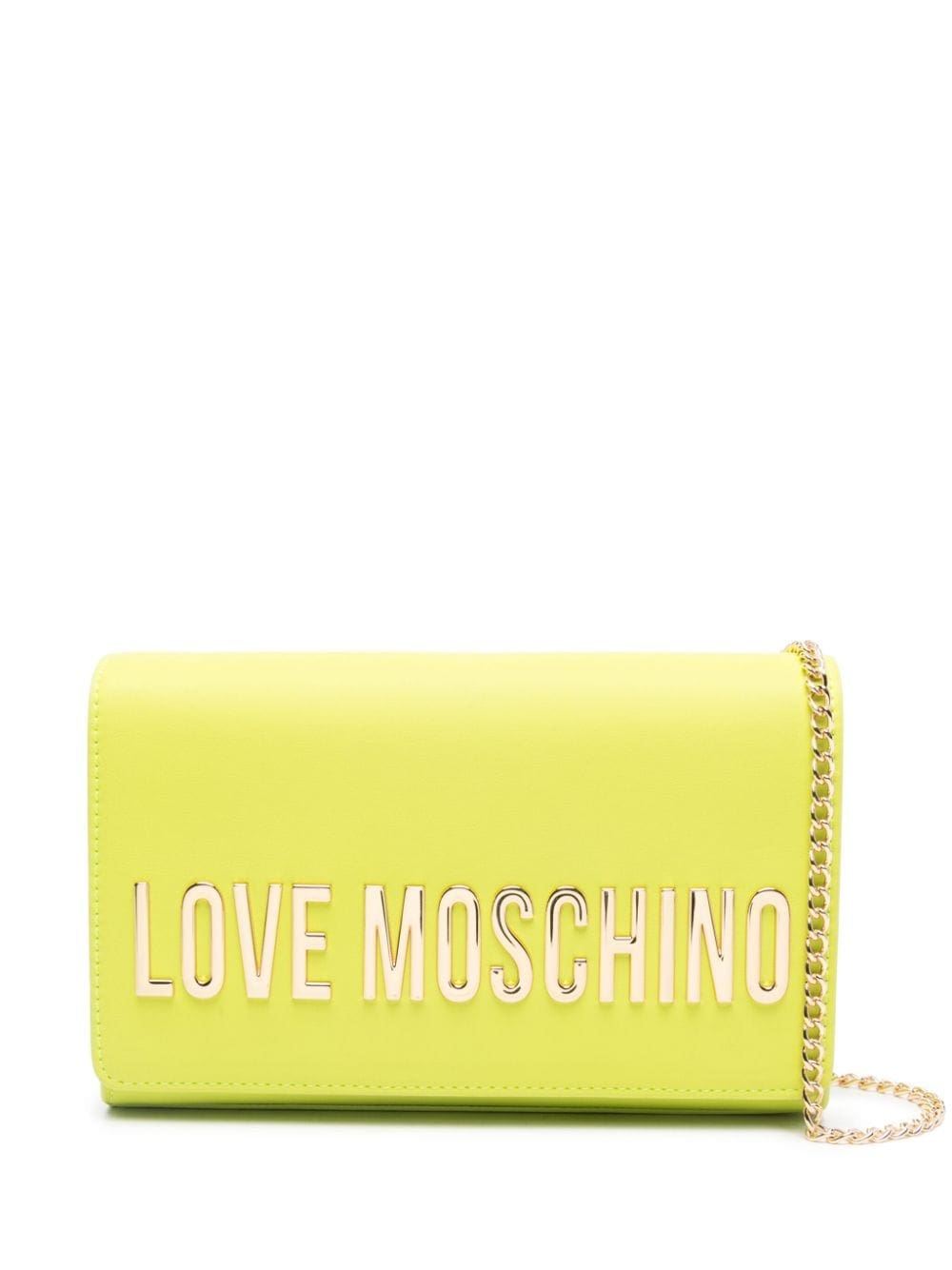 Love Moschino logo-lettering shoulder bag