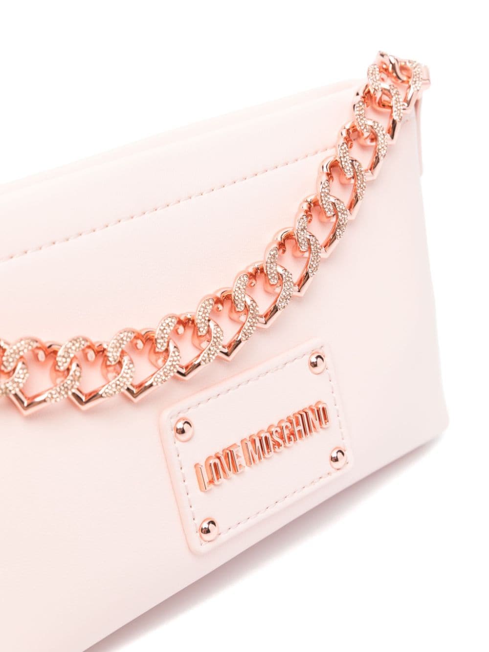 Love Moschino logo-lettering crossbody bag - Image 3