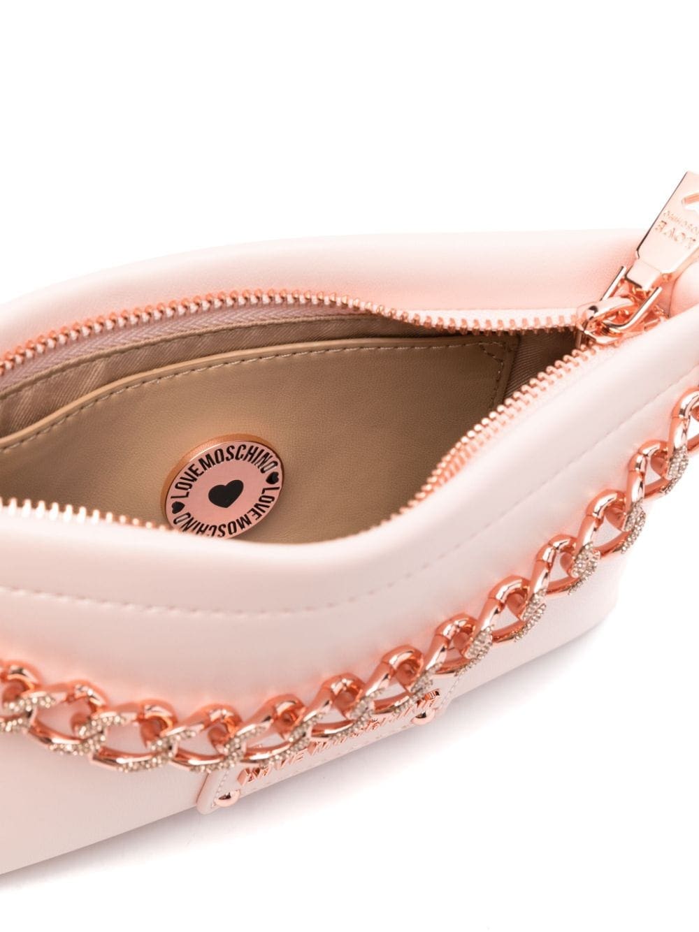 Love Moschino logo-lettering crossbody bag - Image 4