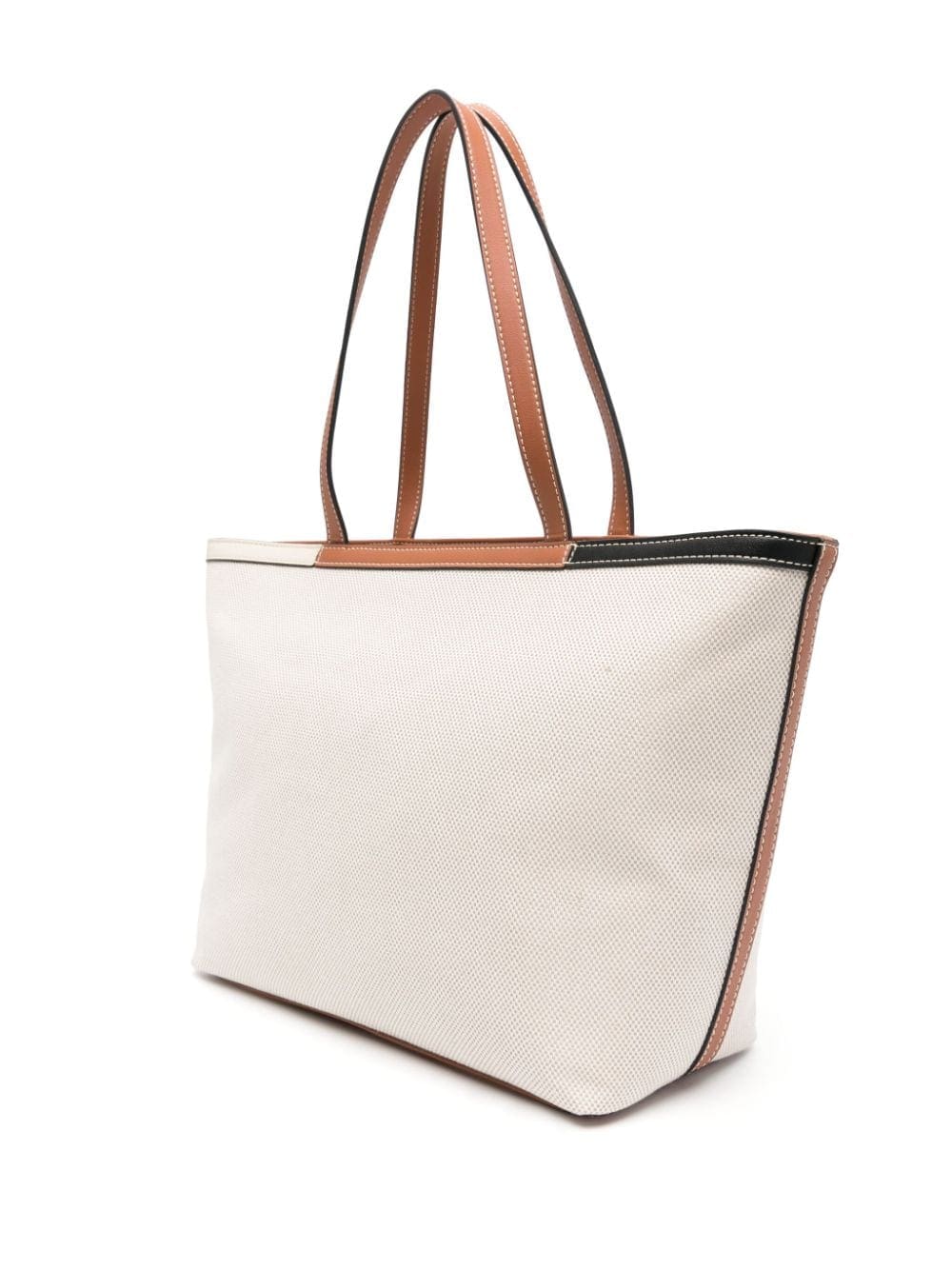 Love Moschino logo-plaque canvas tote bag - Image 3