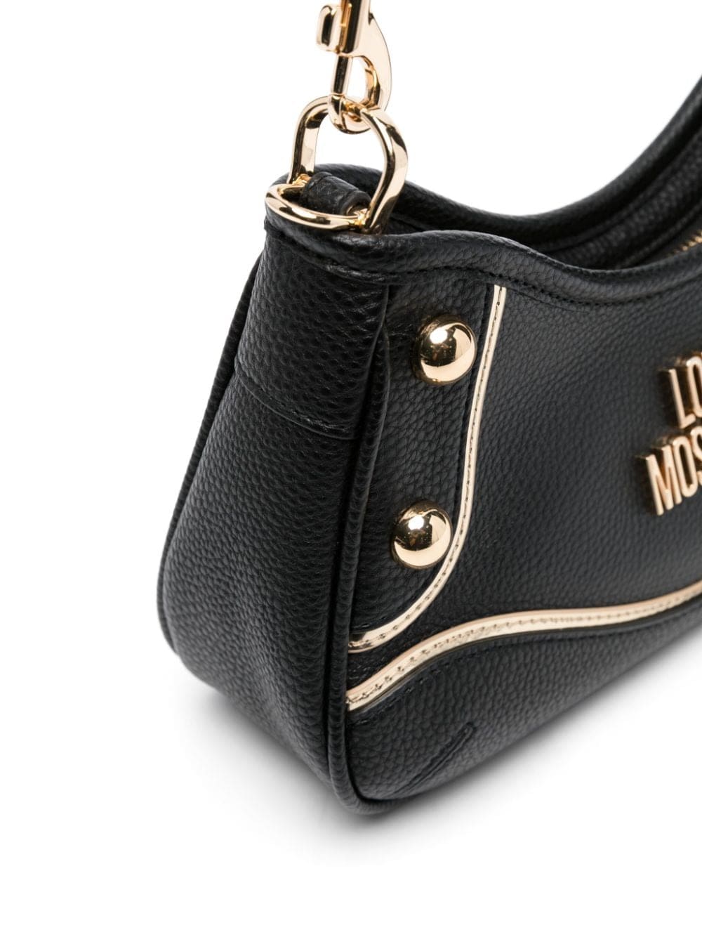 Love Moschino logo-lettering shoulder bag - Image 4