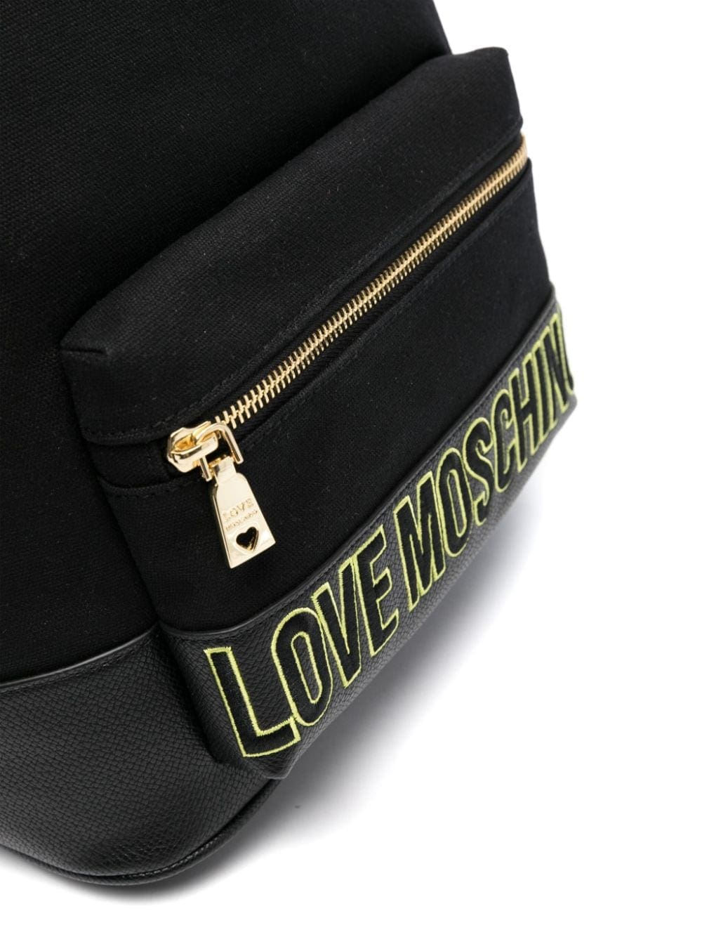 Love Moschino logo-embroidered backpack - Image 3