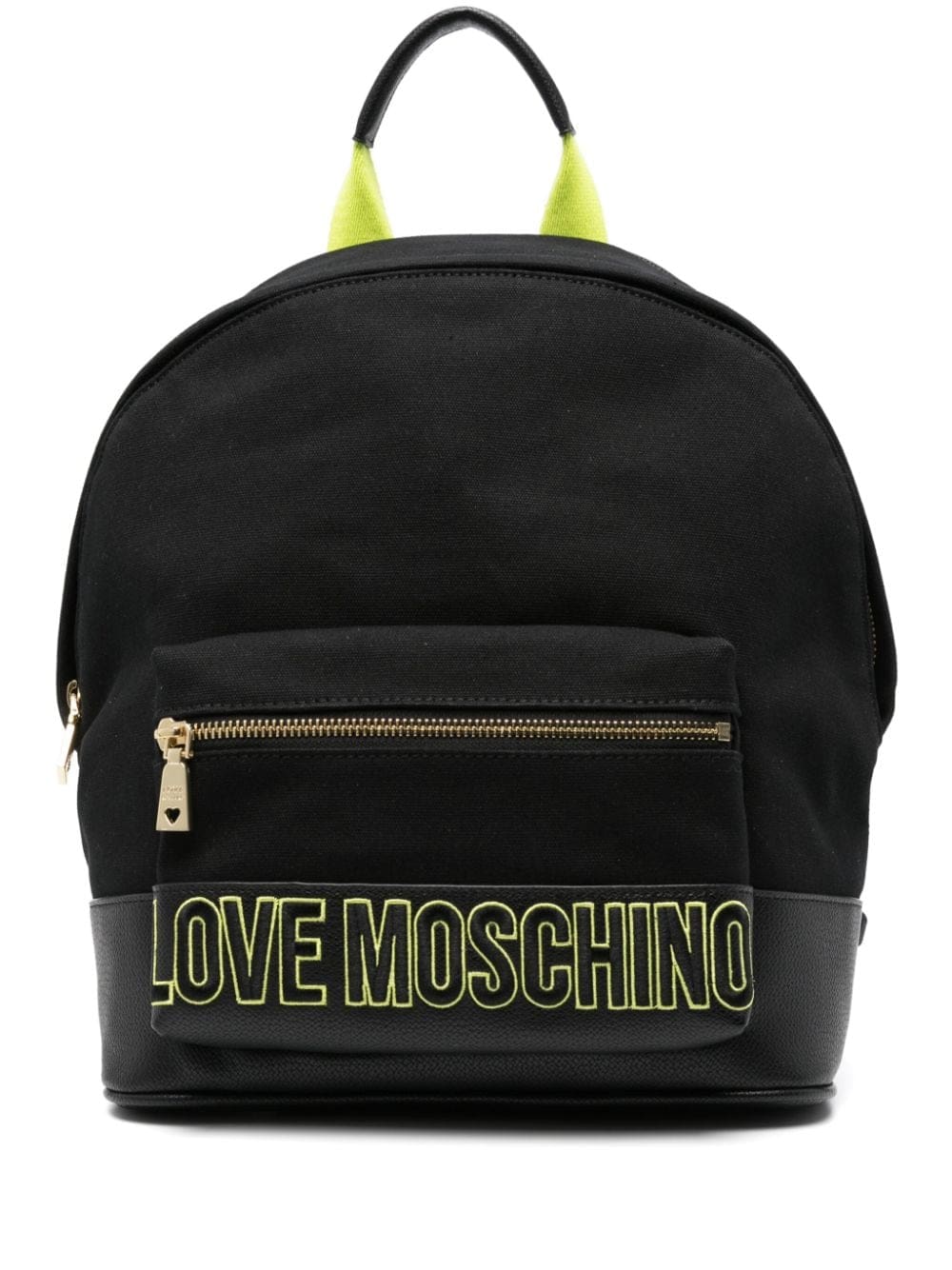 Love Moschino logo-embroidered backpack