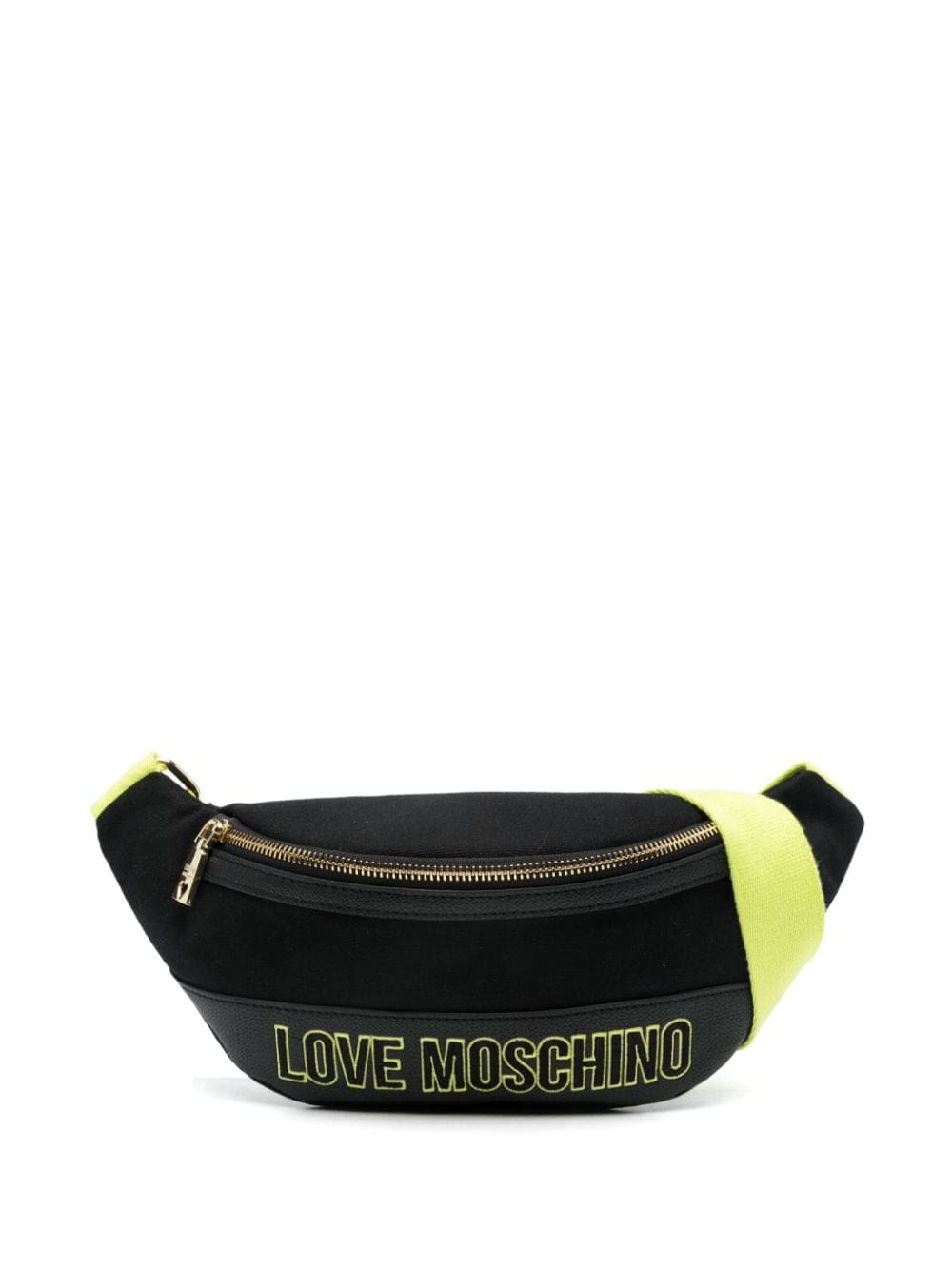 Love Moschino logo-patch belt bag