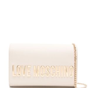 Love Moschino logo lettering cross body bag