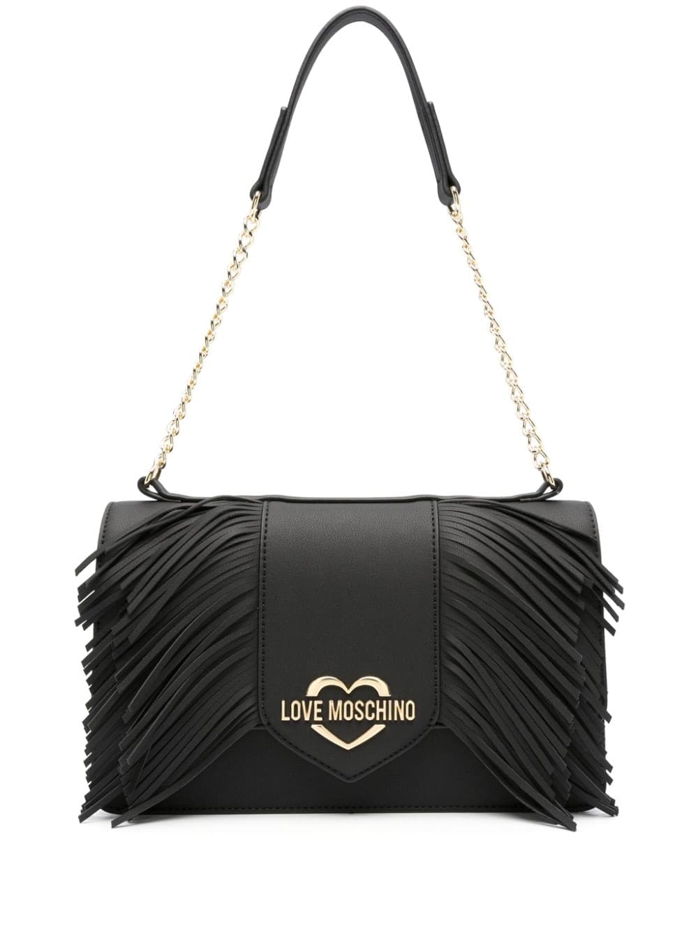 Love Moschino fringed shoulder bag
