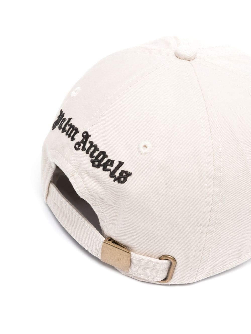 Palm Angels monogram-embroidered cotton cap - Image 2