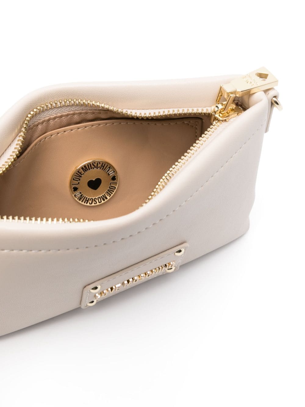 Love Moschino logo-plaque crossbody bag - Image 4