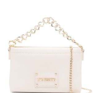 Love Moschino logo-plaque crossbody bag