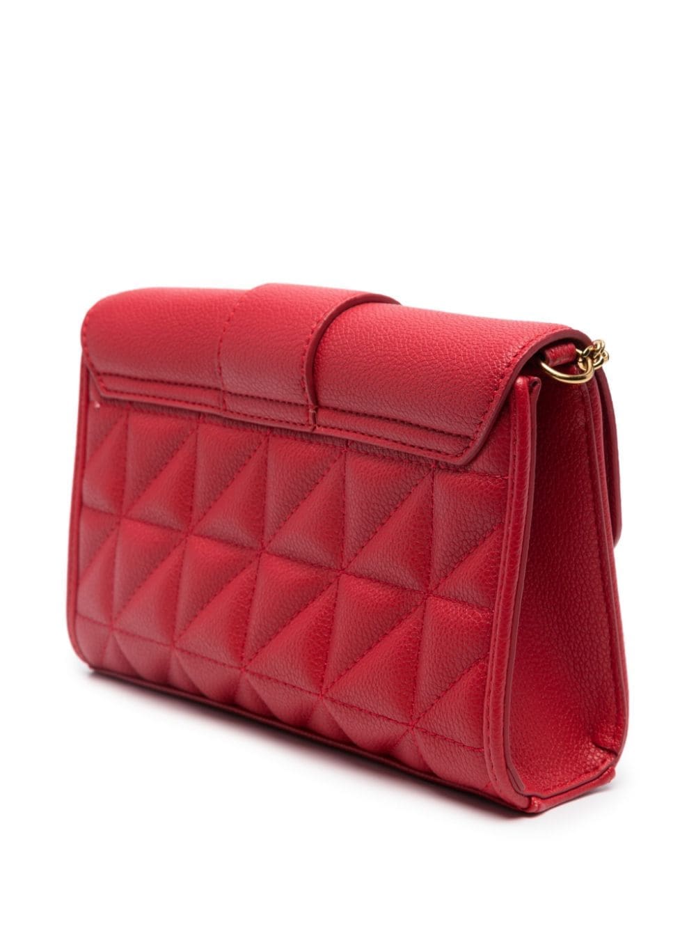 Love Moschino logo-lettering faux-leather crossbody bag - Image 3