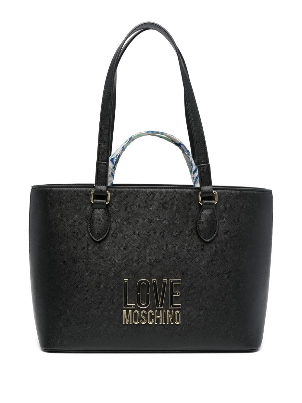 Love Moschino logo-lettering shoulder bag