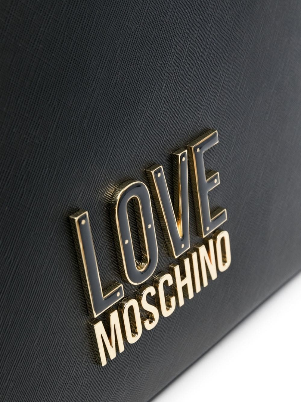 Love Moschino logo-lettering shoulder bag - Image 4