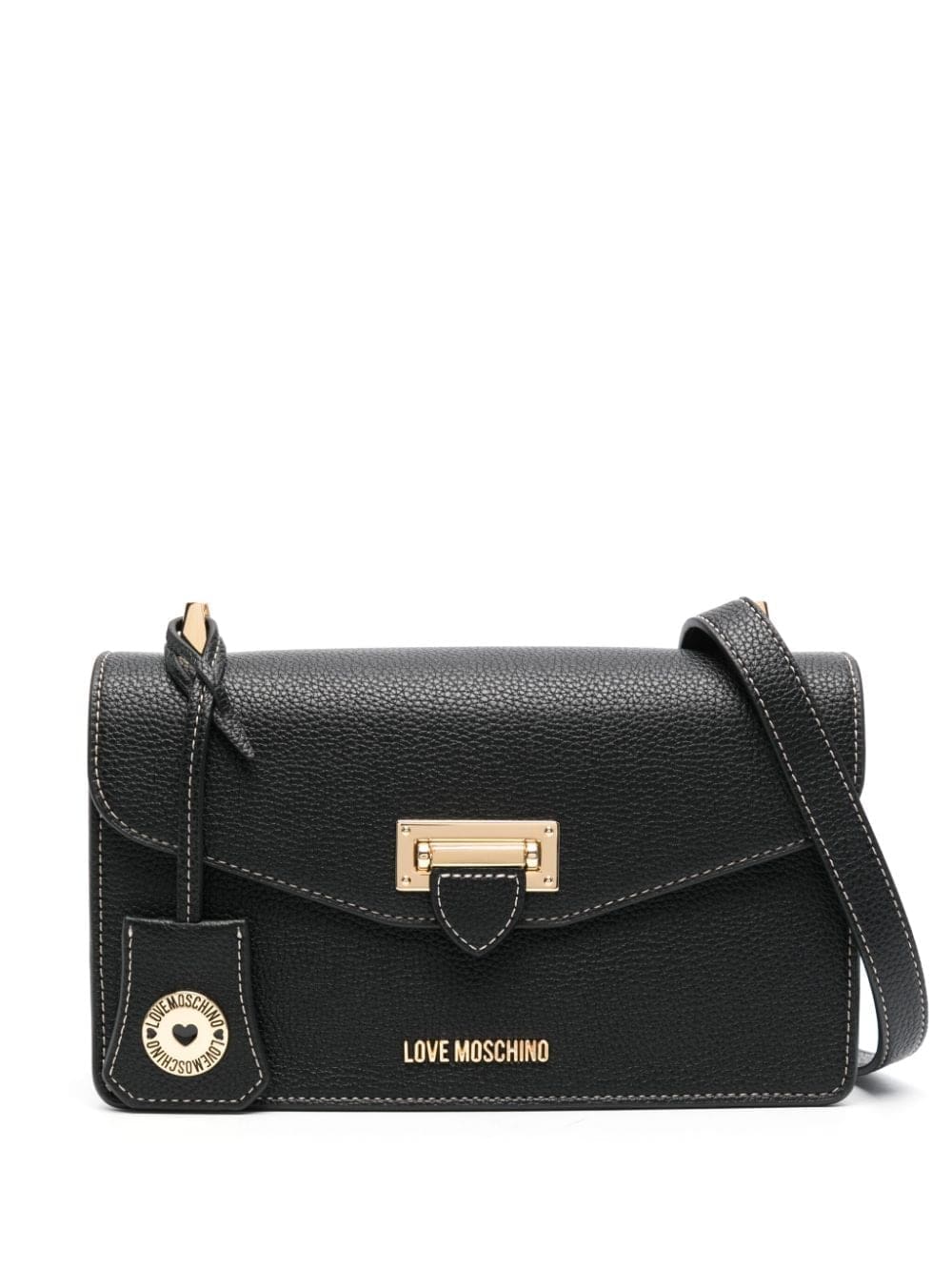 Love Moschino logo-lettering shoulder bag