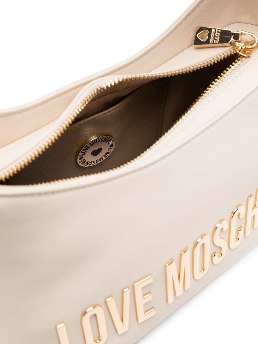 Love Moschino logo-lettering shoulder bag - Image 5