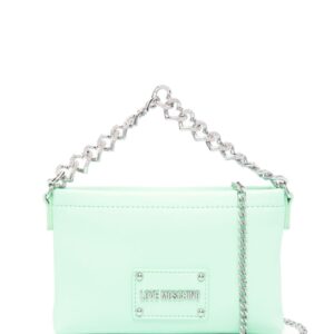 Love Moschino logo-plaque crossbody bag