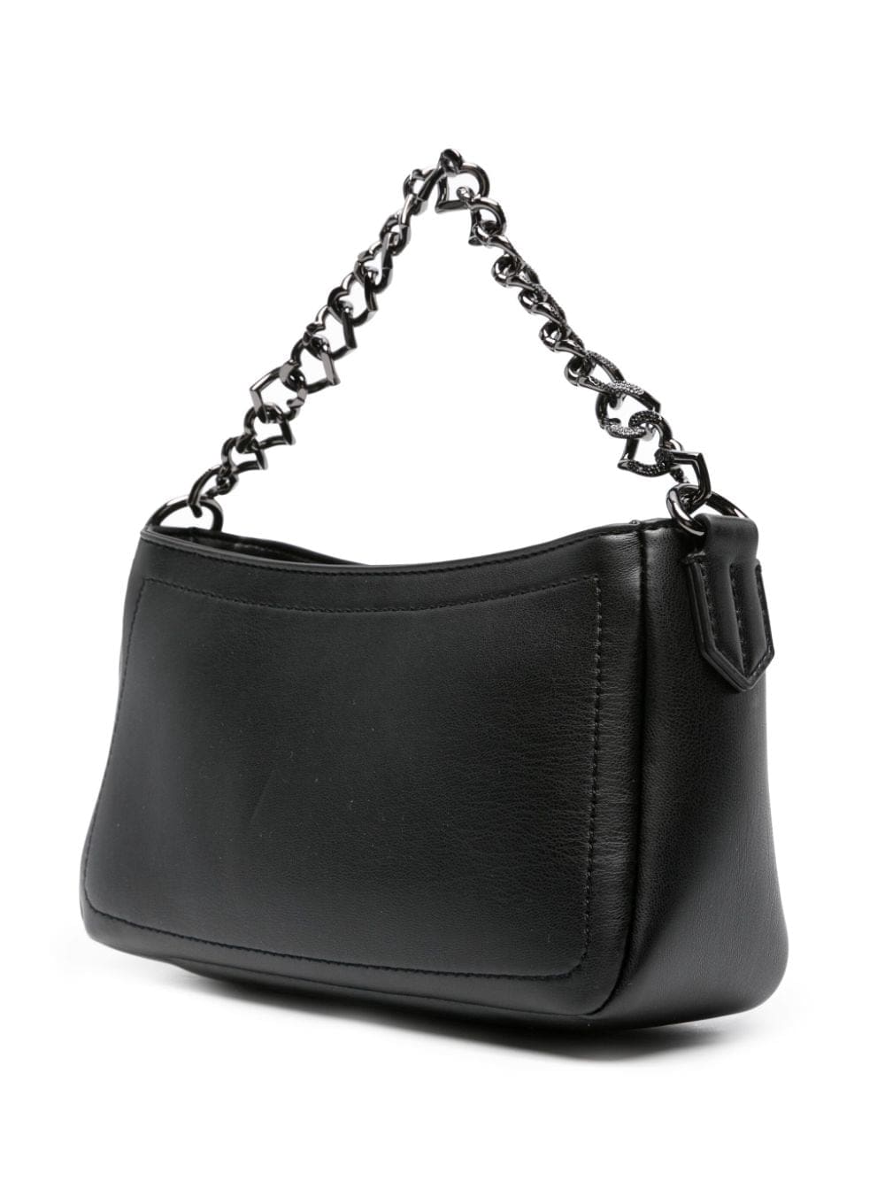 Love Moschino logo-plaque heart-chain shoulder bag - Image 3