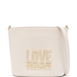 Love Moschino logo-lettering bucket bag