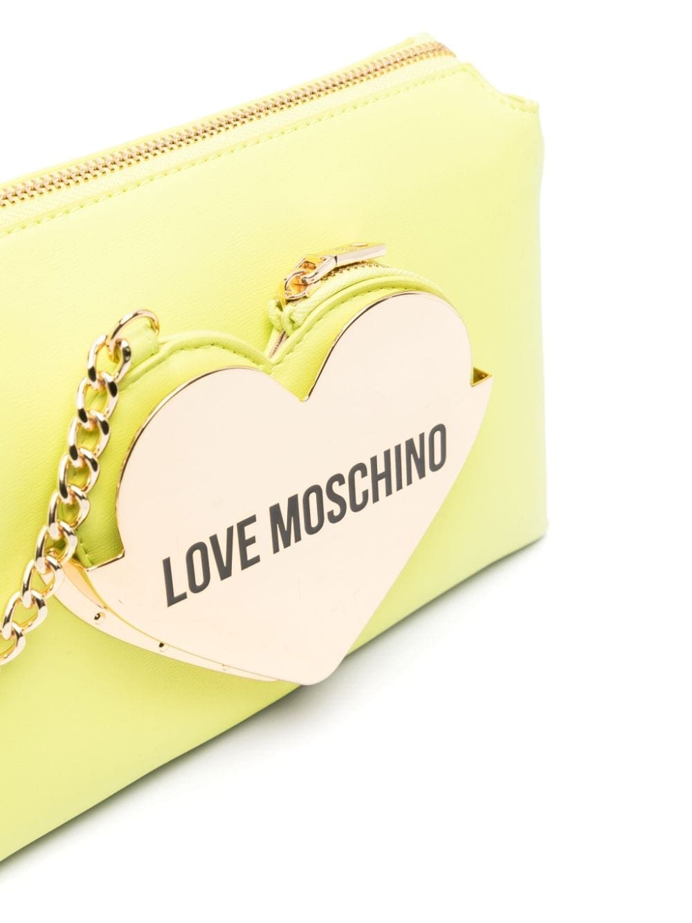 Love Moschino logo-plaque shoulder bag - Image 4