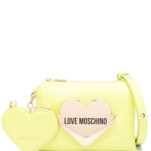 Love Moschino logo-plaque shoulder bag