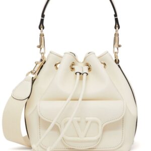 Valentino Garavani Locò leather bucket bag