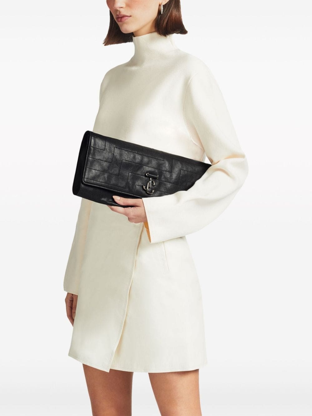 Jimmy Choo Avenue Soft clutch bag - Image 2