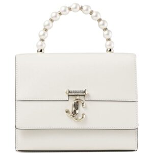 Jimmy Choo small Avenue leather tote bag