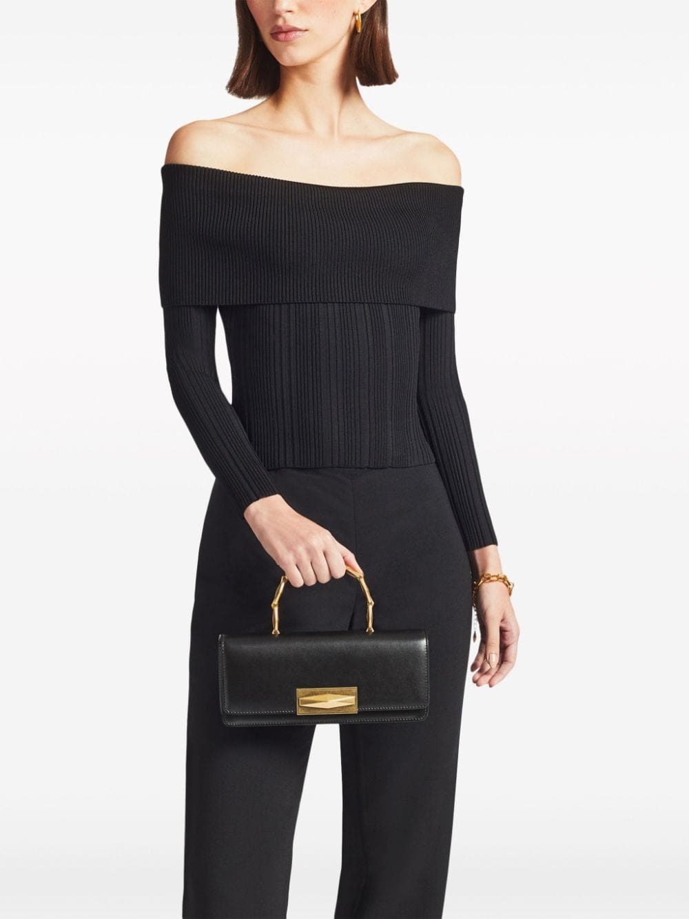 Jimmy Choo Diamond leather top-handle bag - Image 2