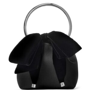 Jimmy Choo Bon Bon bow-detail satin bag