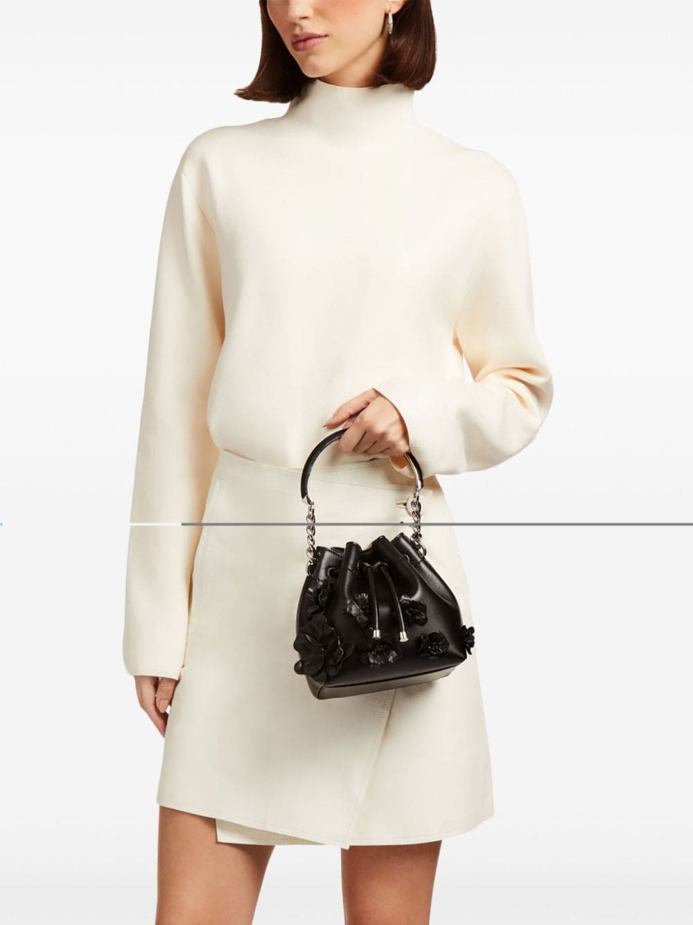 Jimmy Choo small Bon Bon bucket bag - Image 2