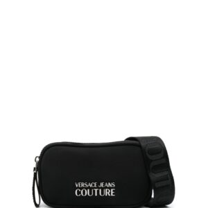 Versace Jeans Couture logo-lettering zipped crossbody bag